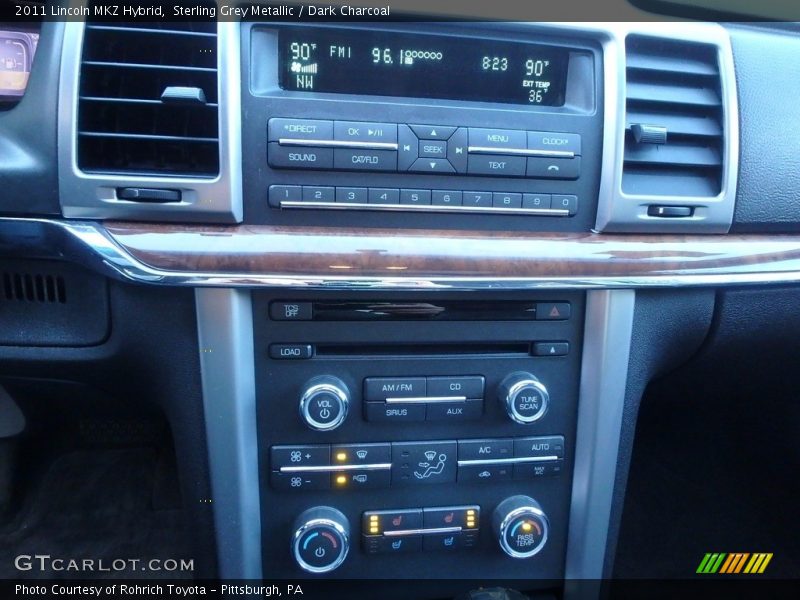 Sterling Grey Metallic / Dark Charcoal 2011 Lincoln MKZ Hybrid