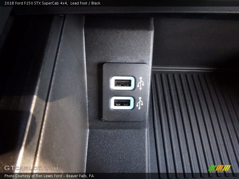 Lead Foot / Black 2018 Ford F150 STX SuperCab 4x4