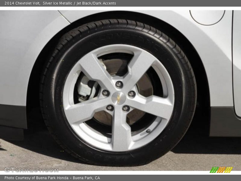 Silver Ice Metallic / Jet Black/Dark Accents 2014 Chevrolet Volt