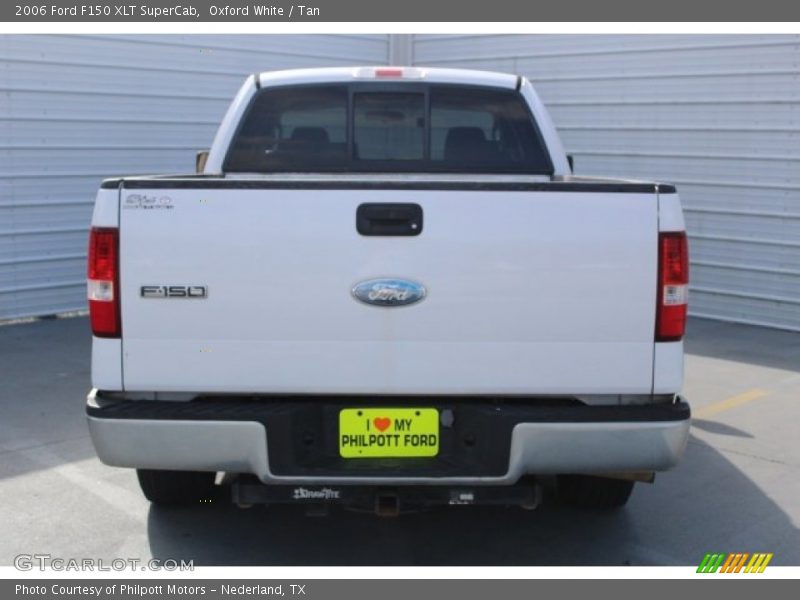 Oxford White / Tan 2006 Ford F150 XLT SuperCab