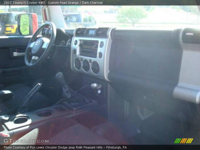 Custom Pearl Orange / Dark Charcoal 2007 Toyota FJ Cruiser 4WD