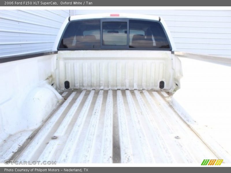 Oxford White / Tan 2006 Ford F150 XLT SuperCab