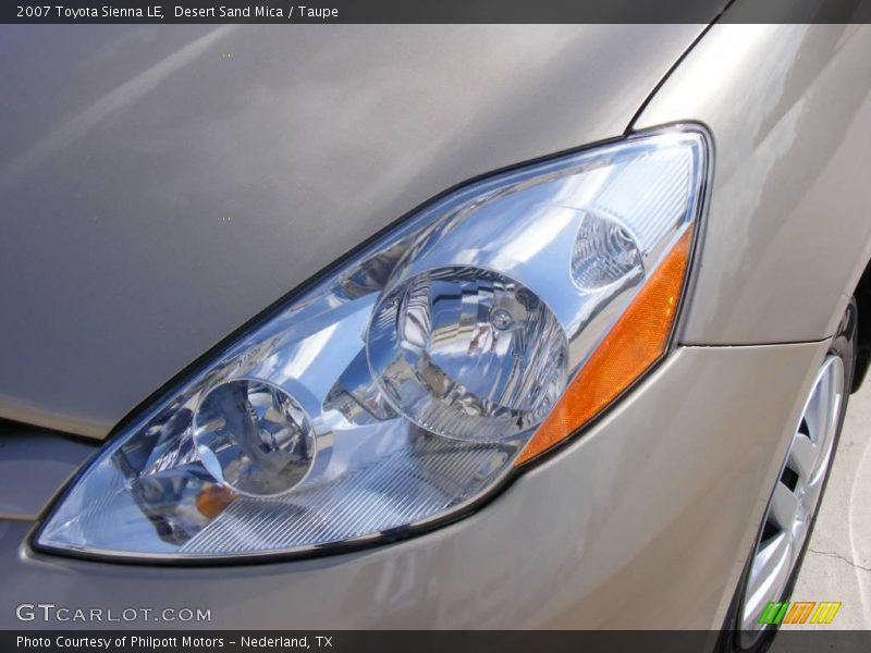 Desert Sand Mica / Taupe 2007 Toyota Sienna LE
