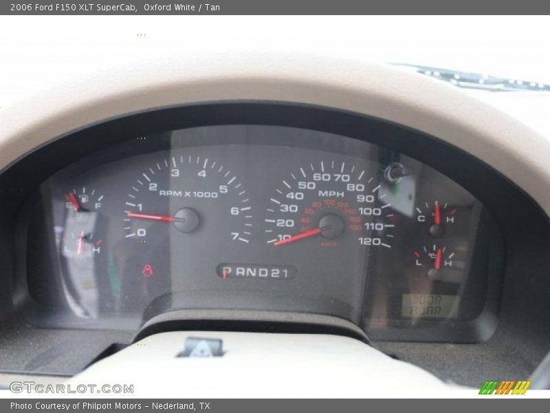 Oxford White / Tan 2006 Ford F150 XLT SuperCab