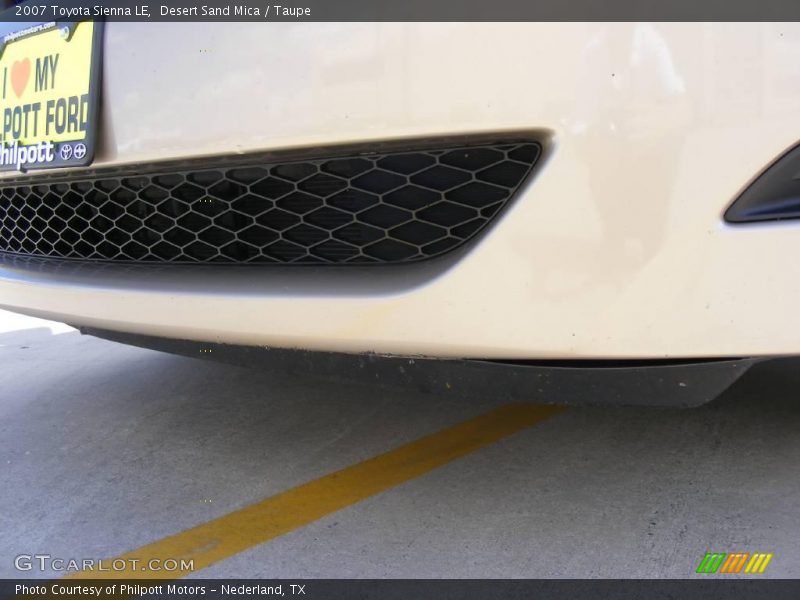 Desert Sand Mica / Taupe 2007 Toyota Sienna LE