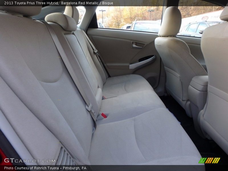 Barcelona Red Metallic / Bisque 2013 Toyota Prius Three Hybrid