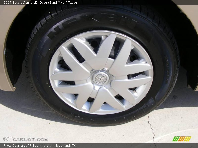 Desert Sand Mica / Taupe 2007 Toyota Sienna LE