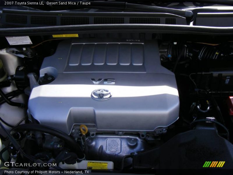 Desert Sand Mica / Taupe 2007 Toyota Sienna LE