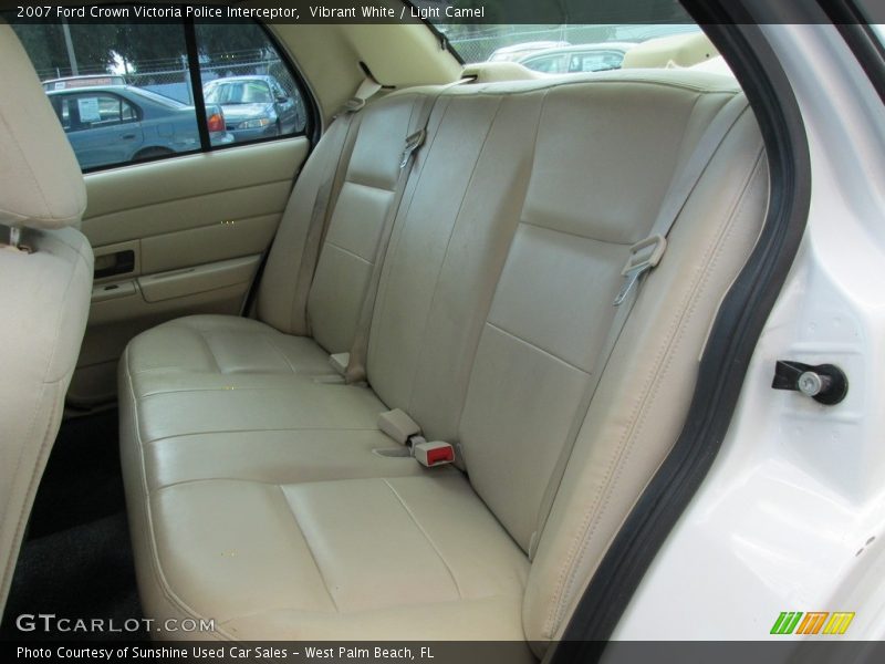 Vibrant White / Light Camel 2007 Ford Crown Victoria Police Interceptor