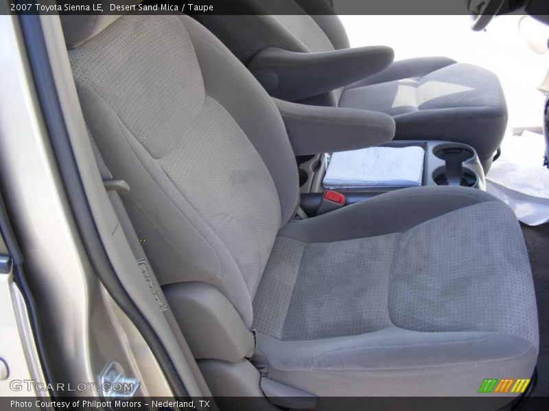 Desert Sand Mica / Taupe 2007 Toyota Sienna LE