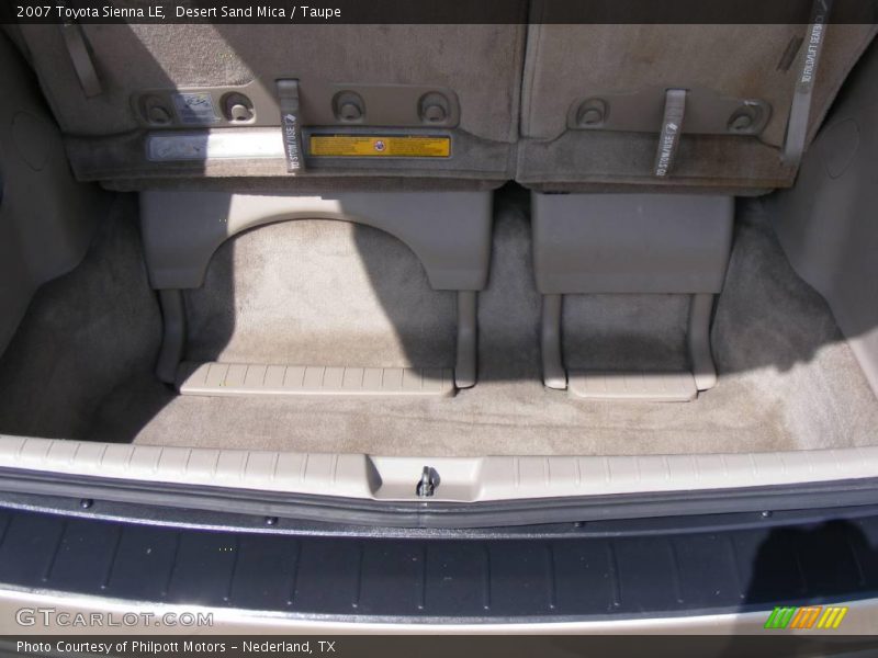 Desert Sand Mica / Taupe 2007 Toyota Sienna LE