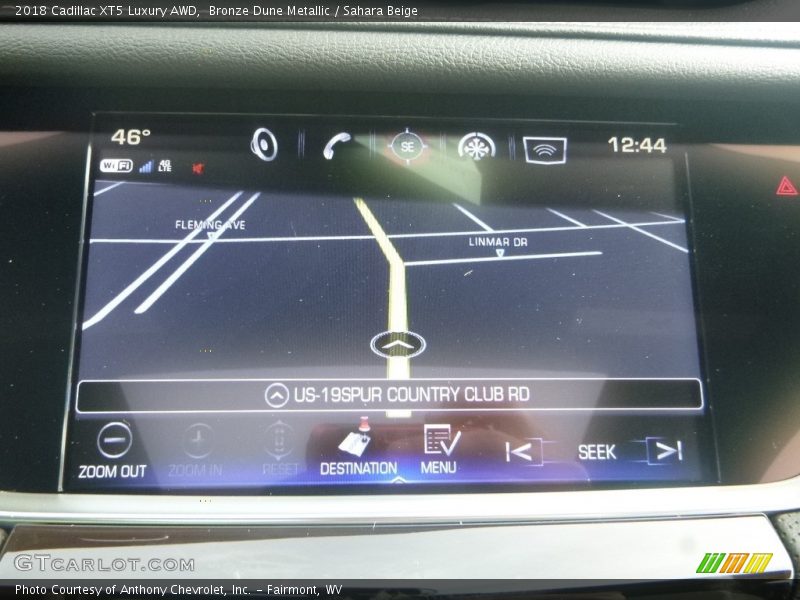 Bronze Dune Metallic / Sahara Beige 2018 Cadillac XT5 Luxury AWD