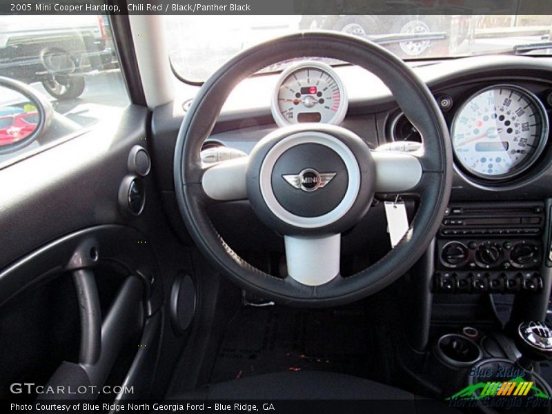 Chili Red / Black/Panther Black 2005 Mini Cooper Hardtop
