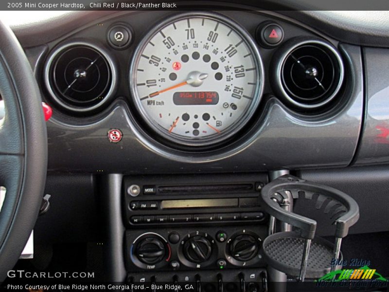 Chili Red / Black/Panther Black 2005 Mini Cooper Hardtop