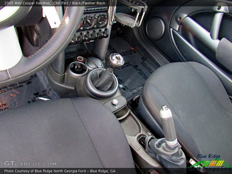 Chili Red / Black/Panther Black 2005 Mini Cooper Hardtop