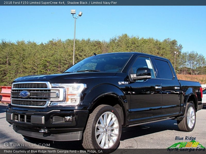 Shadow Black / Limited Navy Pier 2018 Ford F150 Limited SuperCrew 4x4