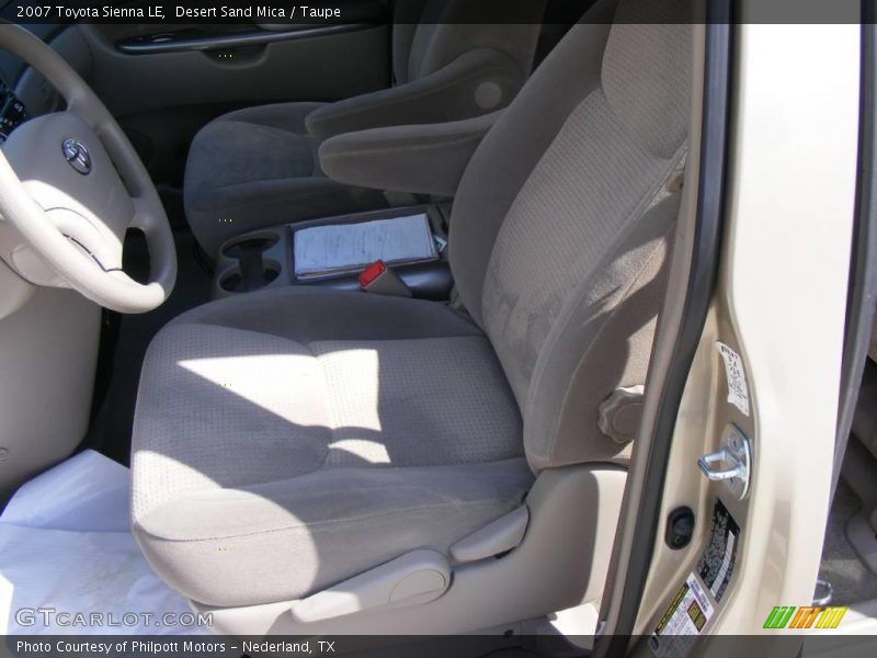 Desert Sand Mica / Taupe 2007 Toyota Sienna LE