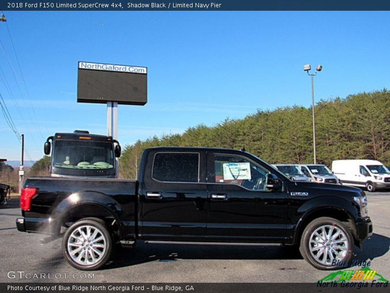 Shadow Black / Limited Navy Pier 2018 Ford F150 Limited SuperCrew 4x4