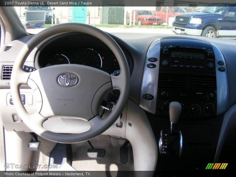 Desert Sand Mica / Taupe 2007 Toyota Sienna LE