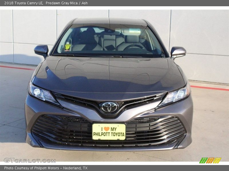 Predawn Gray Mica / Ash 2018 Toyota Camry LE