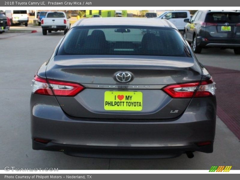 Predawn Gray Mica / Ash 2018 Toyota Camry LE