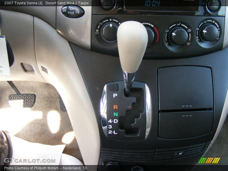 Desert Sand Mica / Taupe 2007 Toyota Sienna LE
