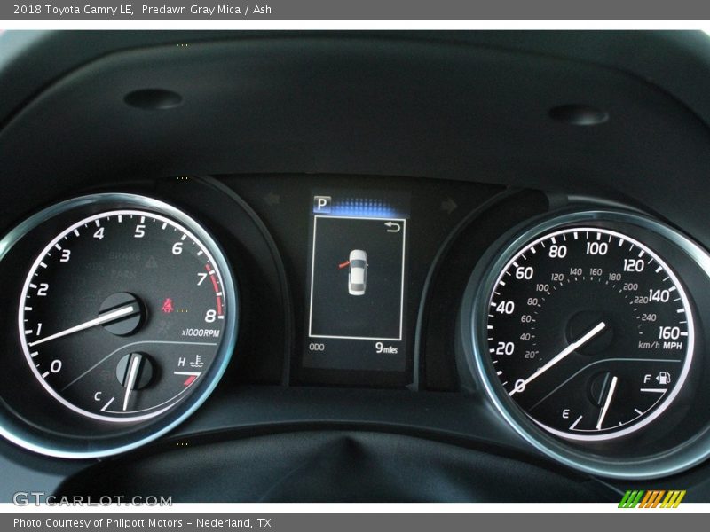 Predawn Gray Mica / Ash 2018 Toyota Camry LE