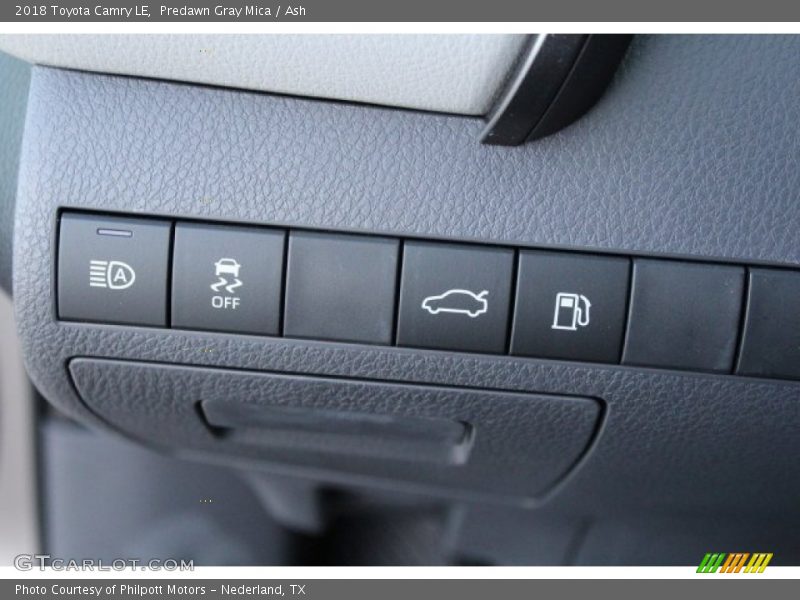 Predawn Gray Mica / Ash 2018 Toyota Camry LE