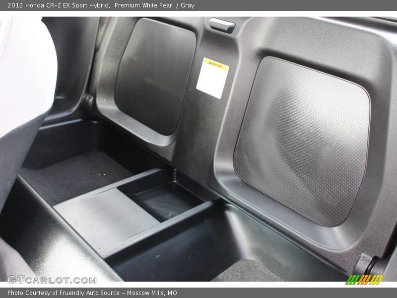 Premium White Pearl / Gray 2012 Honda CR-Z EX Sport Hybrid