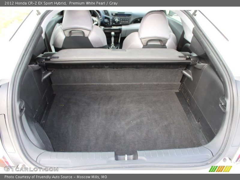 Premium White Pearl / Gray 2012 Honda CR-Z EX Sport Hybrid