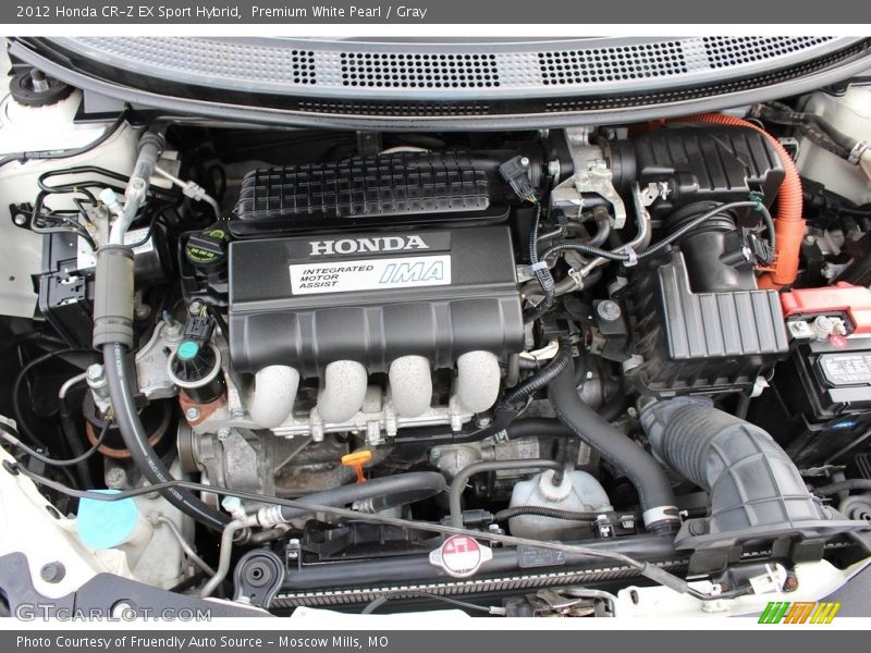Premium White Pearl / Gray 2012 Honda CR-Z EX Sport Hybrid