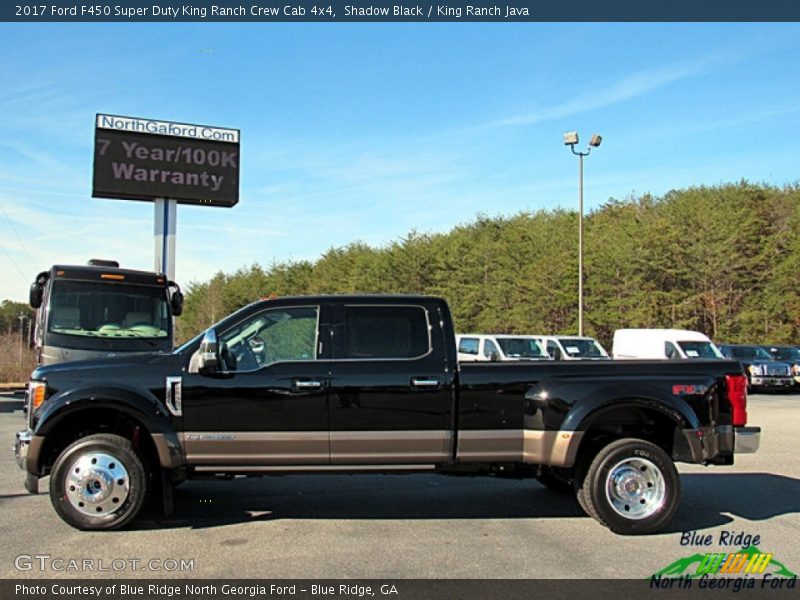 Shadow Black / King Ranch Java 2017 Ford F450 Super Duty King Ranch Crew Cab 4x4