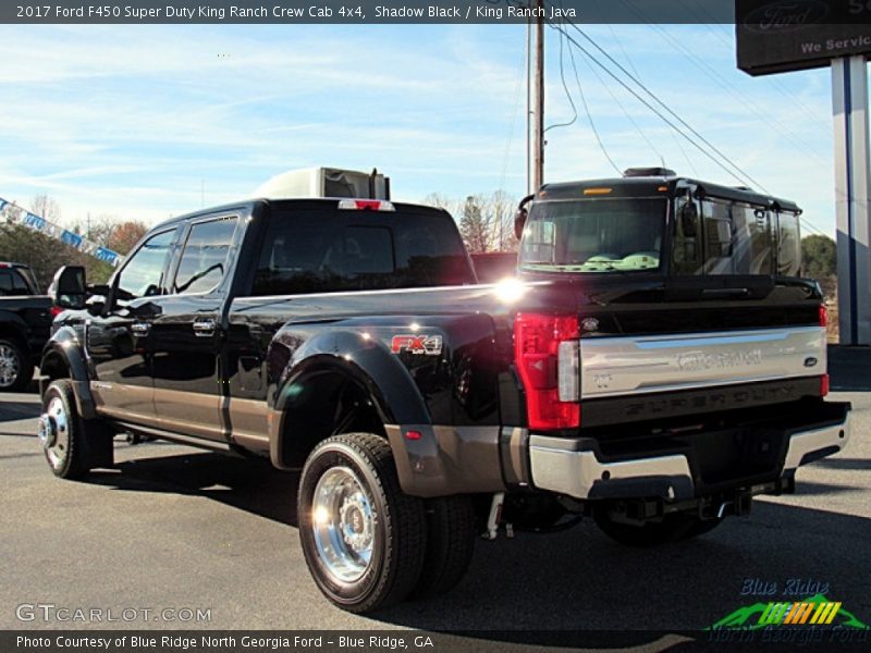 Shadow Black / King Ranch Java 2017 Ford F450 Super Duty King Ranch Crew Cab 4x4