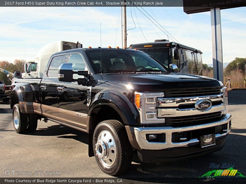 Shadow Black / King Ranch Java 2017 Ford F450 Super Duty King Ranch Crew Cab 4x4
