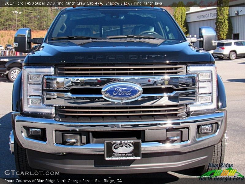 Shadow Black / King Ranch Java 2017 Ford F450 Super Duty King Ranch Crew Cab 4x4