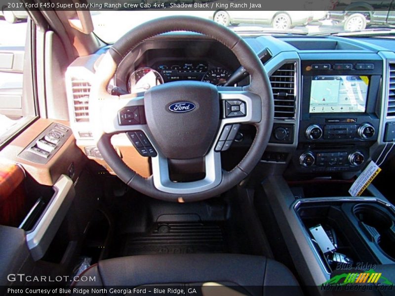 Shadow Black / King Ranch Java 2017 Ford F450 Super Duty King Ranch Crew Cab 4x4