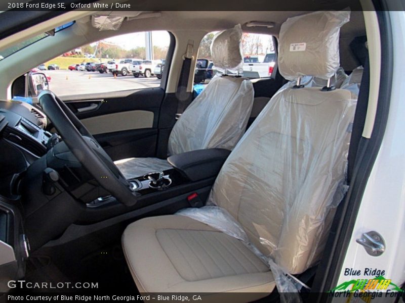 Oxford White / Dune 2018 Ford Edge SE