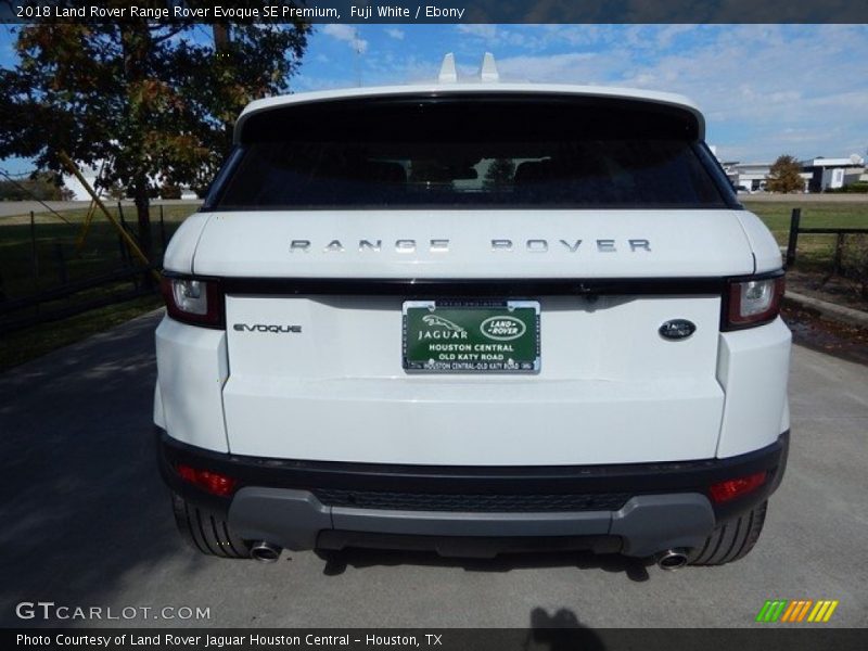 Fuji White / Ebony 2018 Land Rover Range Rover Evoque SE Premium