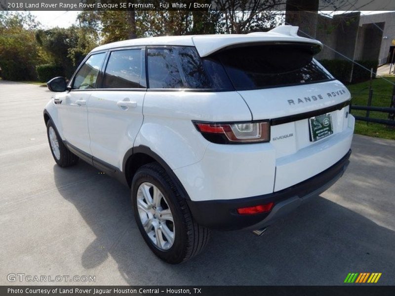 Fuji White / Ebony 2018 Land Rover Range Rover Evoque SE Premium