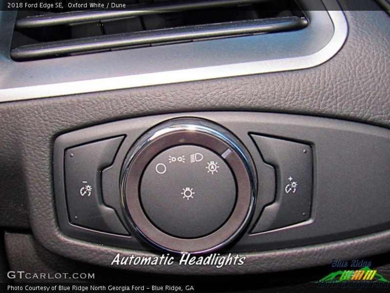 Oxford White / Dune 2018 Ford Edge SE