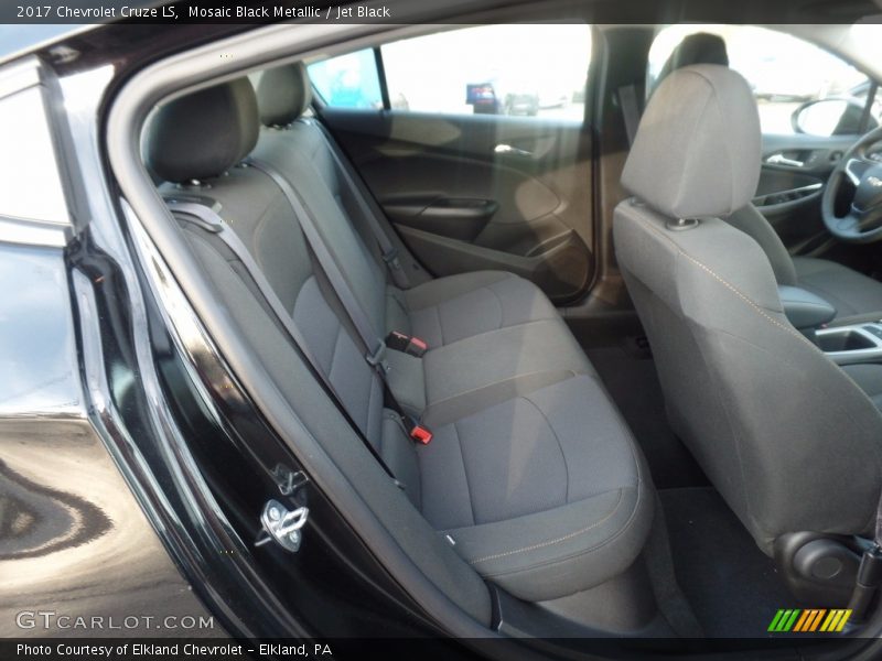 Mosaic Black Metallic / Jet Black 2017 Chevrolet Cruze LS