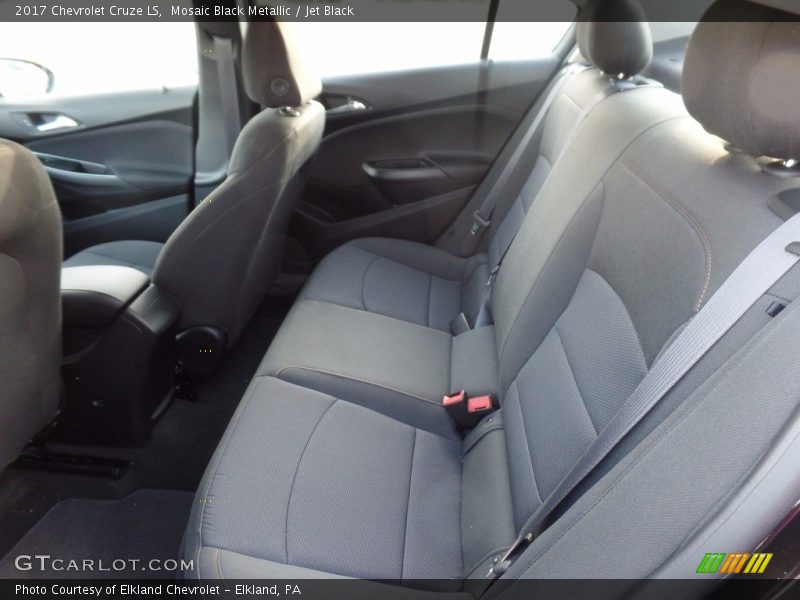 Mosaic Black Metallic / Jet Black 2017 Chevrolet Cruze LS