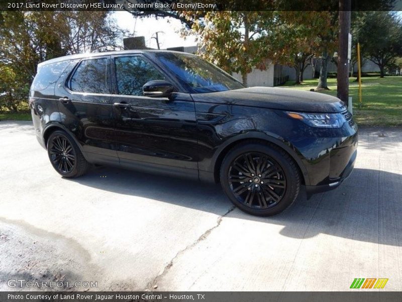 Santorini Black / Ebony/Ebony 2017 Land Rover Discovery HSE Luxury