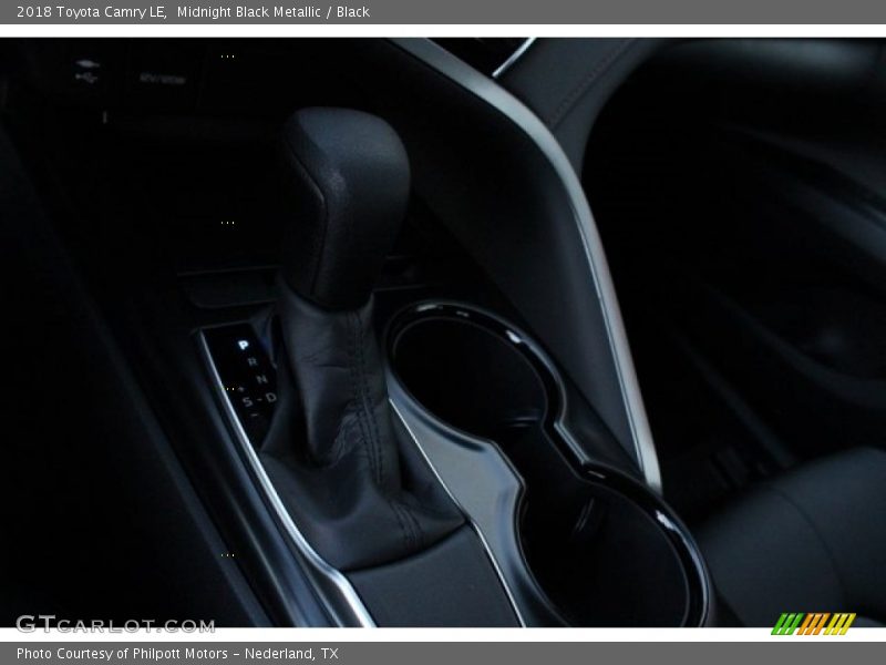 Midnight Black Metallic / Black 2018 Toyota Camry LE