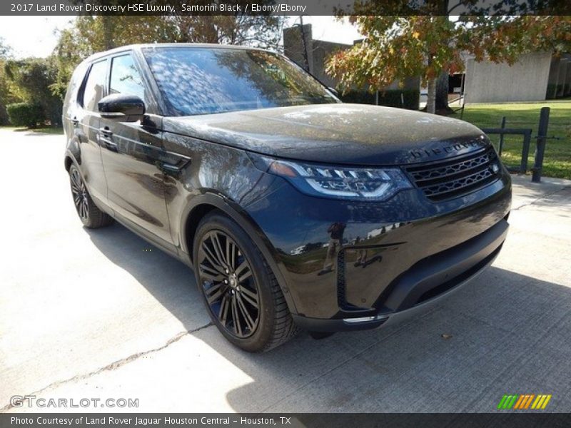 Santorini Black / Ebony/Ebony 2017 Land Rover Discovery HSE Luxury
