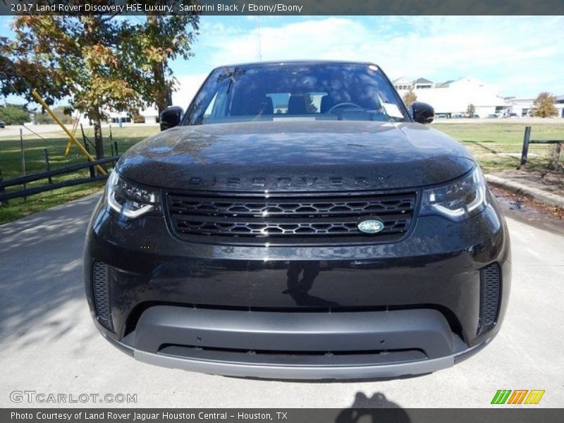 Santorini Black / Ebony/Ebony 2017 Land Rover Discovery HSE Luxury