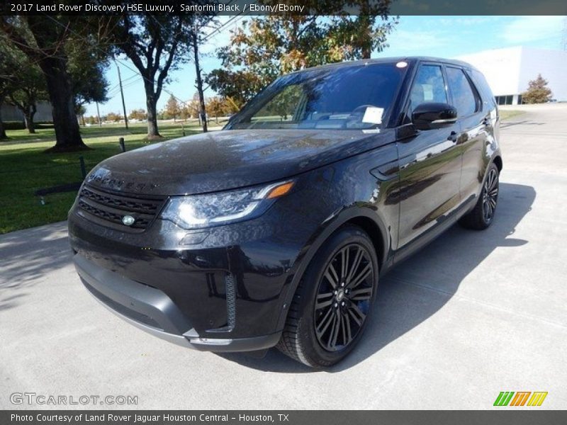 Santorini Black / Ebony/Ebony 2017 Land Rover Discovery HSE Luxury