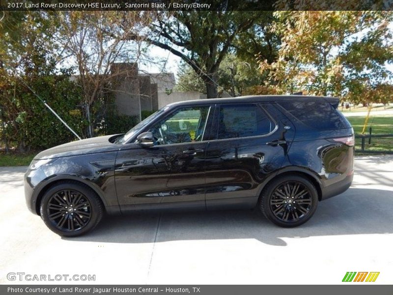 Santorini Black / Ebony/Ebony 2017 Land Rover Discovery HSE Luxury
