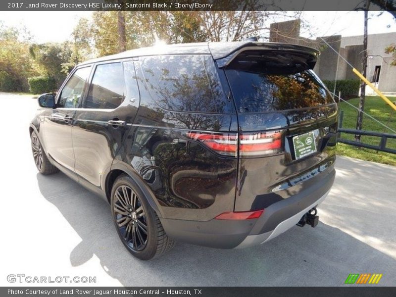 Santorini Black / Ebony/Ebony 2017 Land Rover Discovery HSE Luxury