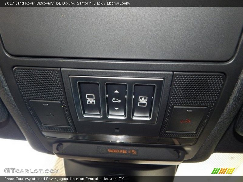 Santorini Black / Ebony/Ebony 2017 Land Rover Discovery HSE Luxury
